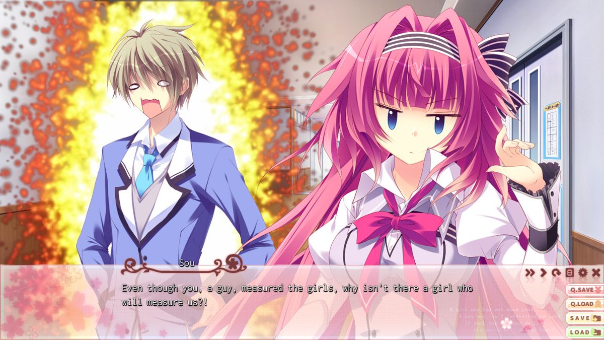 Saku Saku: Love Blooms with the Cherry Blossoms Screenshot (Steam)