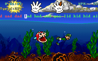 Mario Teaches Typing Screenshot (Interplay website, 1996)