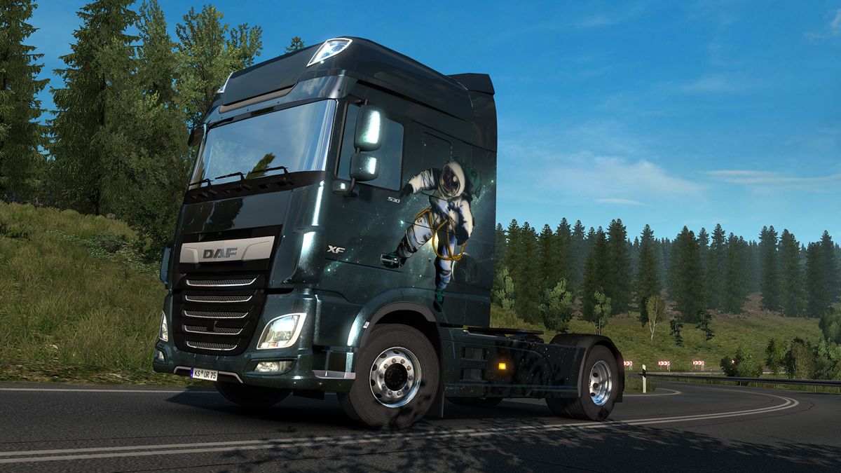 Euro Truck Simulator 2: Space Paint Jobs Screenshot (Steam)