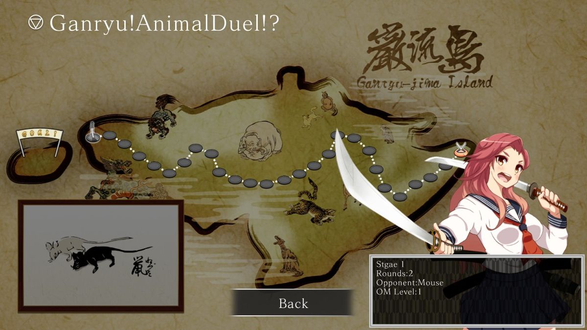 Koi-Koi Japan: Ganryu! Animal Duel!? Screenshot (Steam)