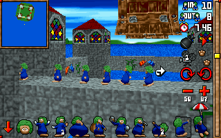 Lemmings 3D official promotional image - MobyGames