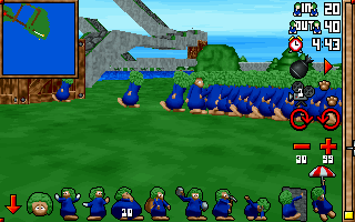 Lemmings 3D Screenshot (Psygnosis E3 Product Sampler Disc, 1995)