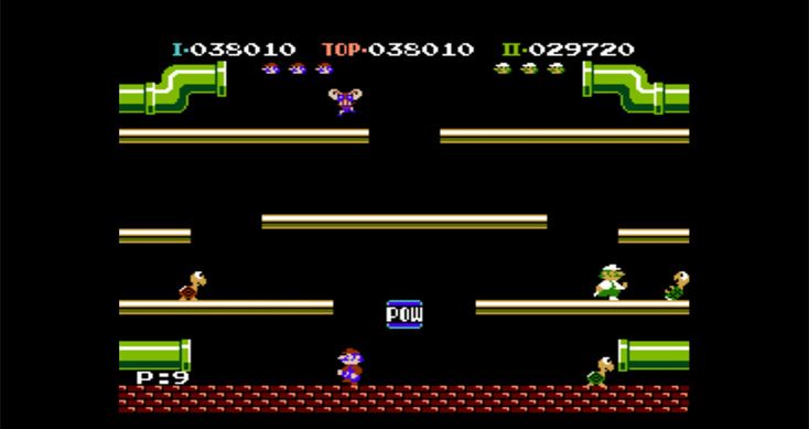 Mario Bros. Screenshot (Nintendo.com - Official Game Page (Wii U Virtual Console))
