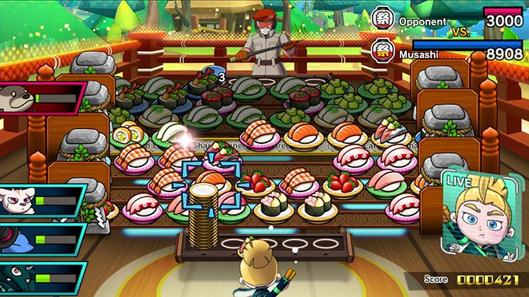 Sushi Striker: The Way of Sushido Screenshot (Nintendo.com (Switch))