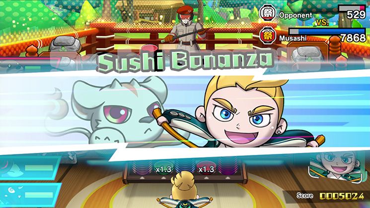 Sushi Striker: The Way of Sushido Screenshot (Nintendo.com (Switch))