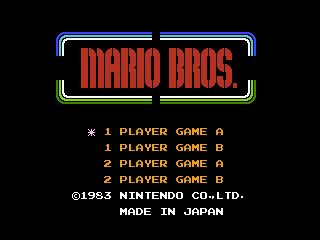 Mario Bros. Screenshot (Nintendo.com - Official Game Page (Wii Virtual Console))