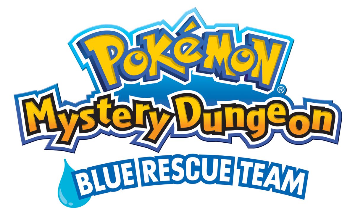 Pokémon Mystery Dungeon: Blue Rescue Team Logo (Nintendo Wii Preview CD)