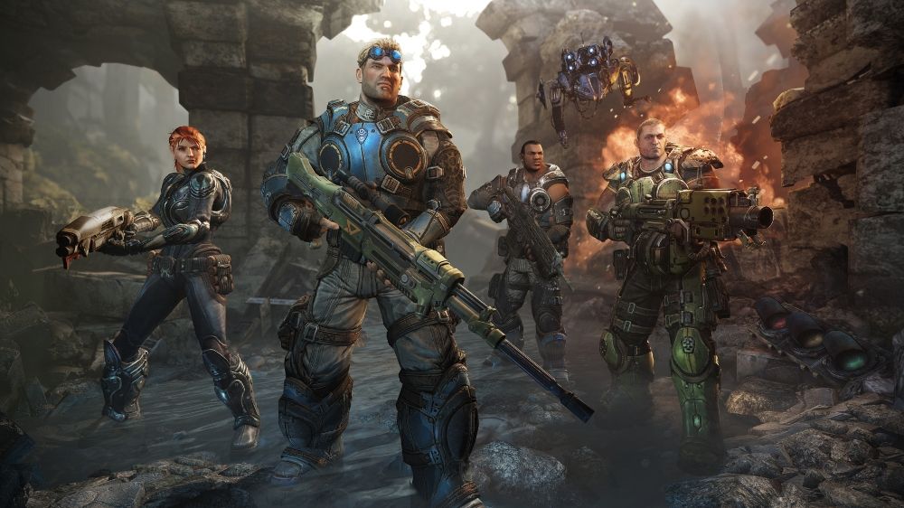 Gears of War: Judgment Screenshot (Xbox.com product page): The team