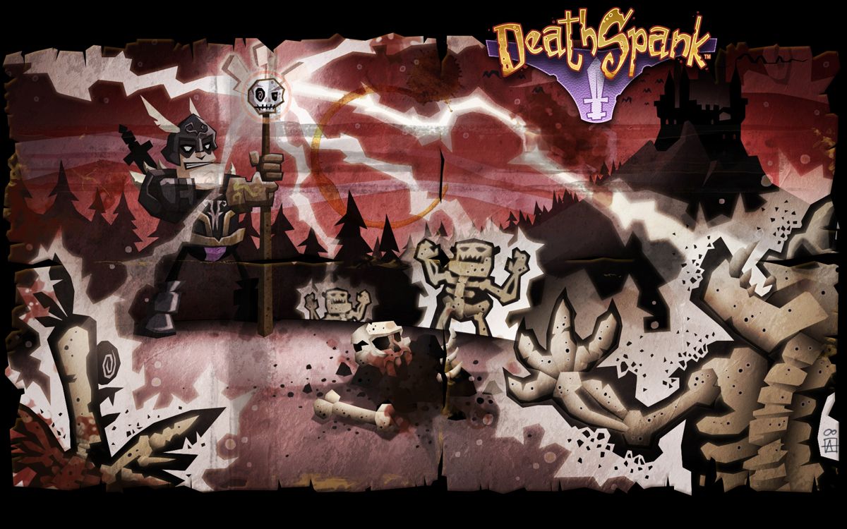 DeathSpank Concept Art (Official Website): Lightning Attack