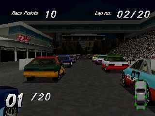 Destruction Derby Screenshot (Psygnosis E3 Product Sampler Disc, 1995)