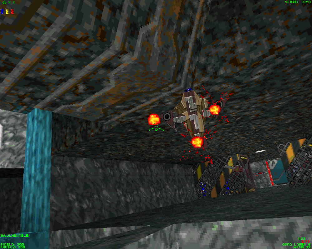 Descent II: The Infinite Abyss Screenshot (Interplay website, 1997)