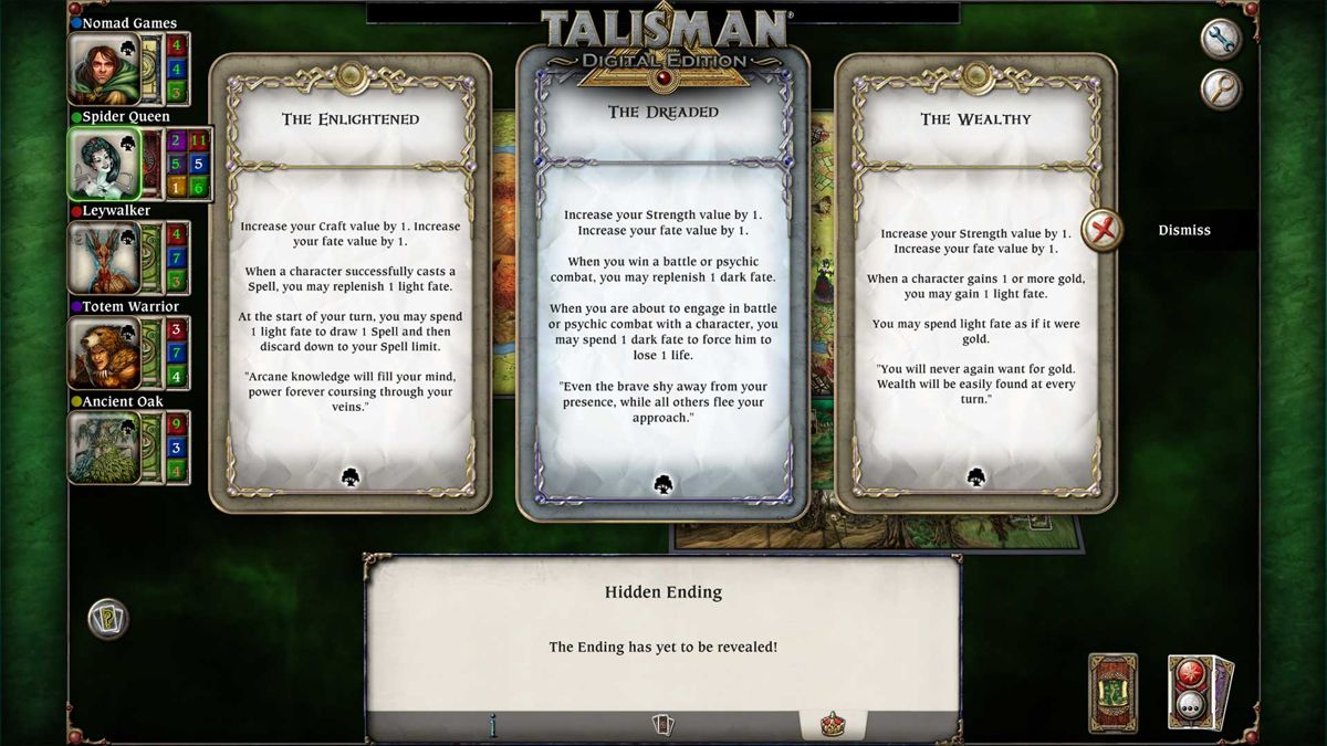 Talisman: Digital Edition - The Woodland Expansion Screenshot (Steam)
