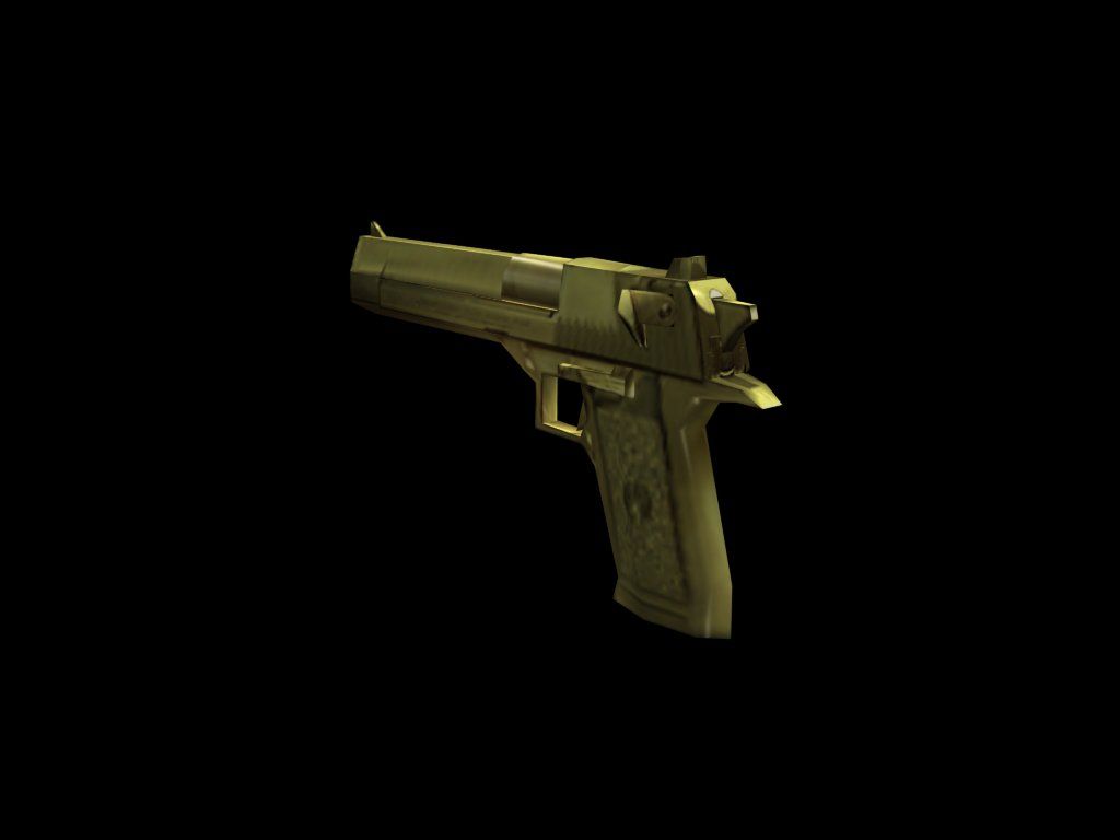 007: Agent Under Fire Render (Electronic Arts UK Press Extranet): Gold Gun (front) 5/11/2001