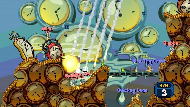 Worms 2: Armageddon - Time Attack Screenshot (PlayStation Store)