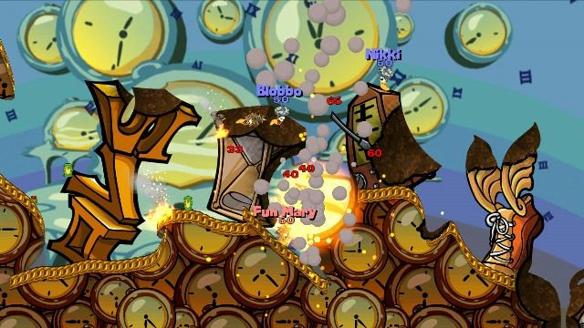 Worms 2: Armageddon - Time Attack Screenshot (PlayStation Store)