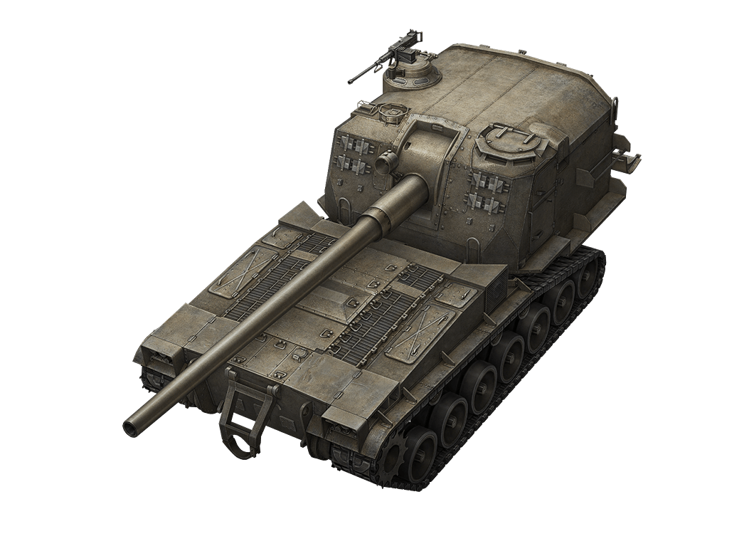 World of Tanks Render (Official Website, Tankopedia (2016)): U.S.A. - M53/M55