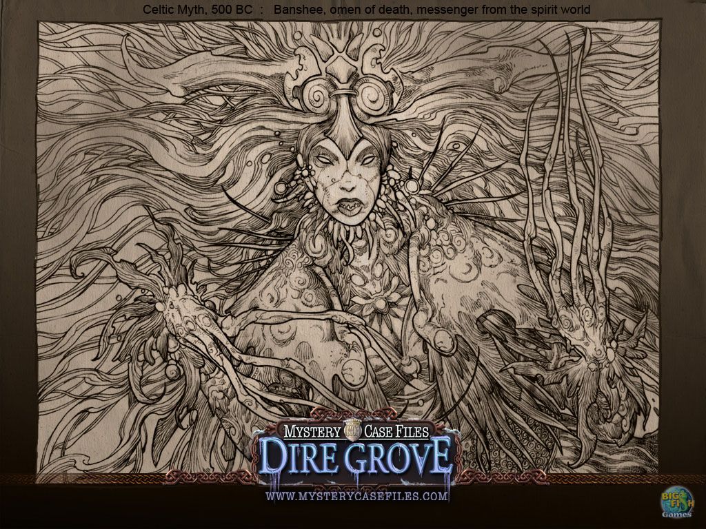 Mystery Case Files: Dire Grove (Collector's Edition) Wallpaper (Mystery Case Files: Dire Grove (Collector's Edition) - Extras): 0_1024x768