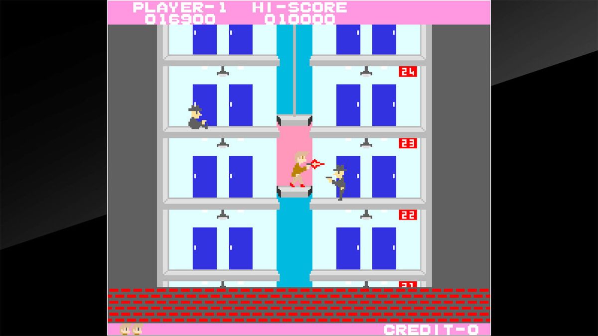 Elevator Action Screenshot (PlayStation.com)