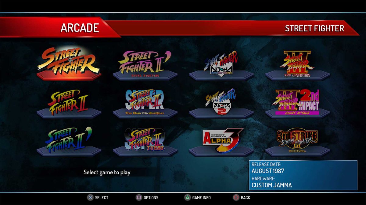 Street Fighter: 30th Anniversary Collection Screenshot (PlayStation.com)