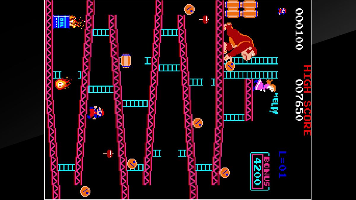 Donkey Kong Screenshot (Nintendo.com (Nintendo Switch))