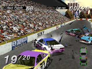 Destruction Derby Screenshot (Psygnosis E3 Product Sampler Disc, 1995)