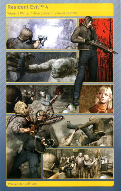 Resident Evil 4 Catalogue (Catalogue Advertisements): Capcom Releases (XSELL.00.08/05) Product Page