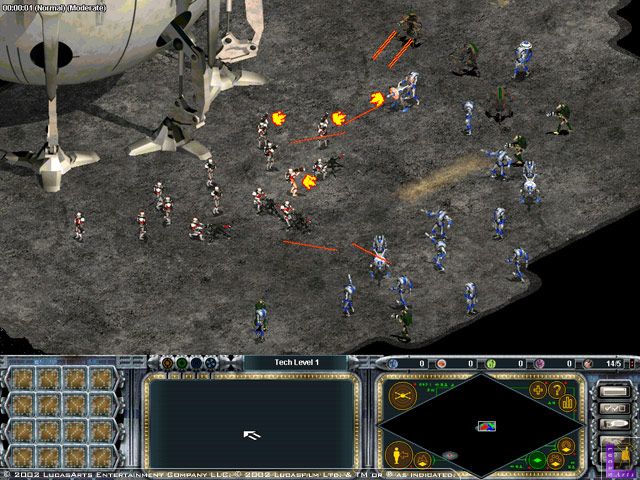 Star Wars: Galactic Battlegrounds - Clone Campaigns Screenshot (Official website screenshots)