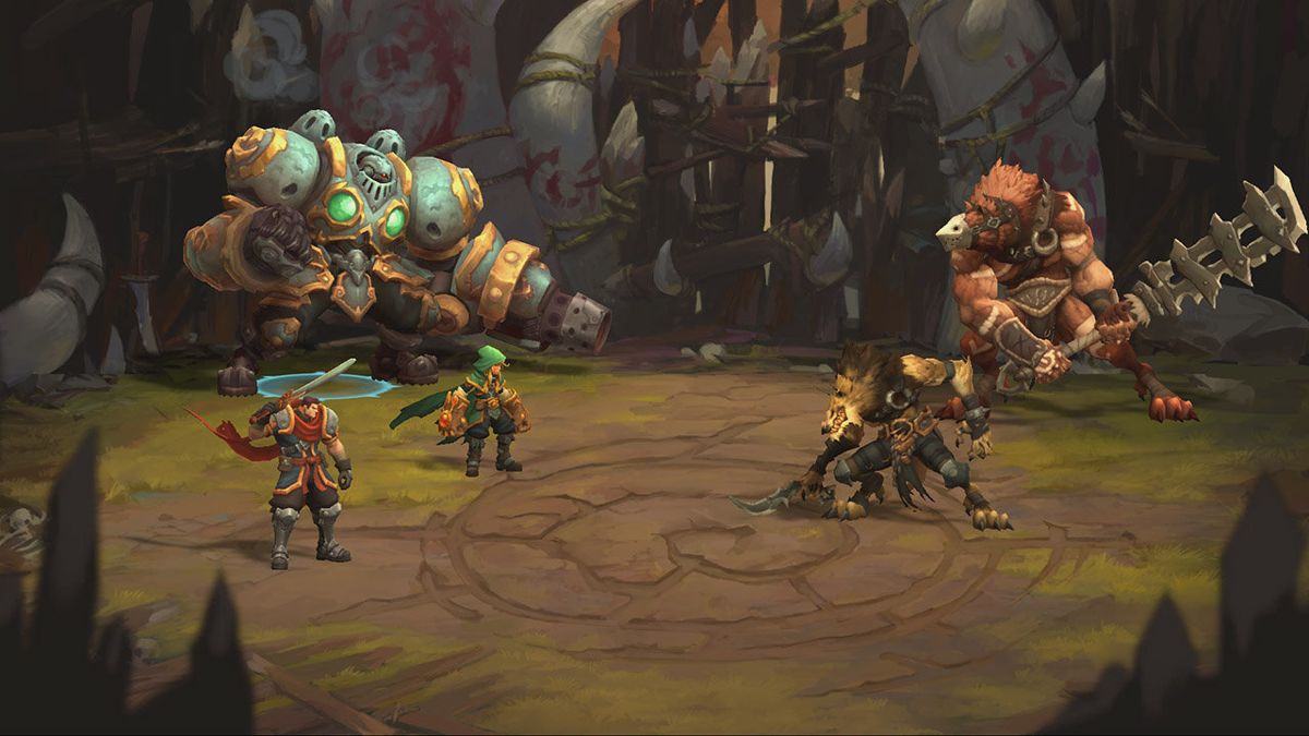 Battle Chasers: Nightwar Screenshot (PlayStation.com)