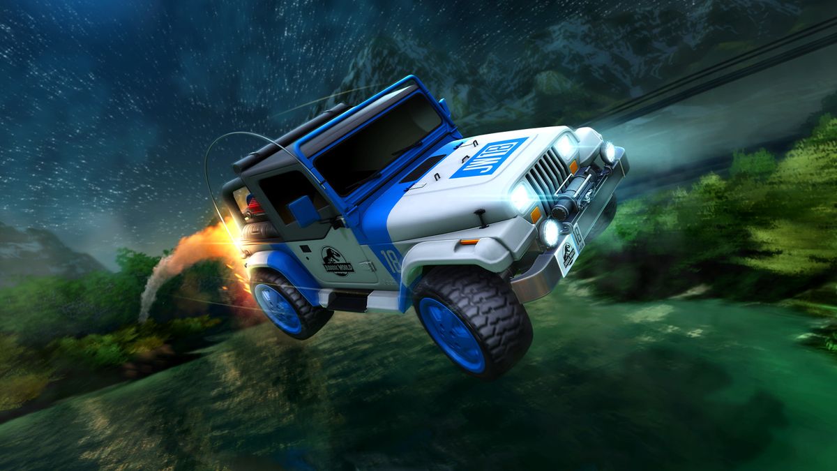 Rocket League: Jurassic World Car Pack Screenshot (Steam)