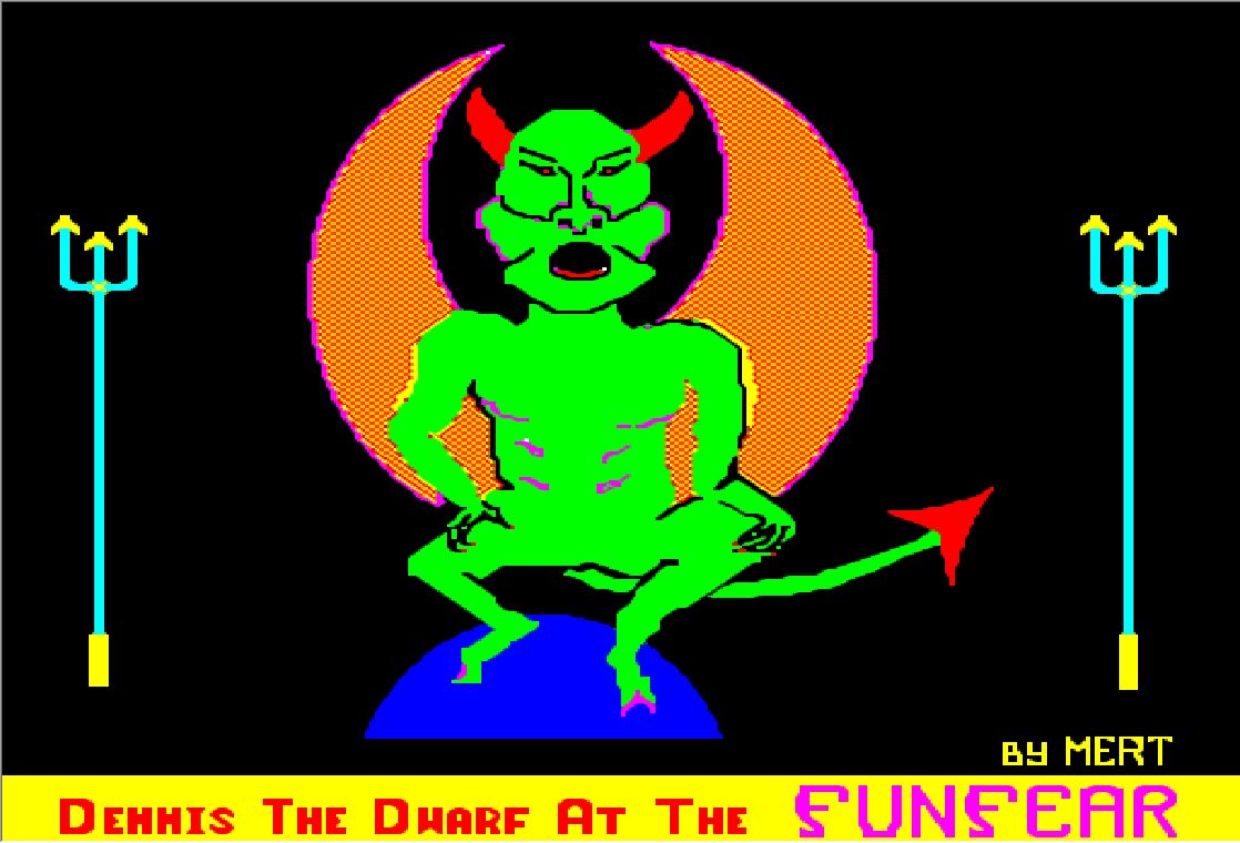 Dennis the Dwarf at the Funfear Screenshot (RWAP Adventures product page)