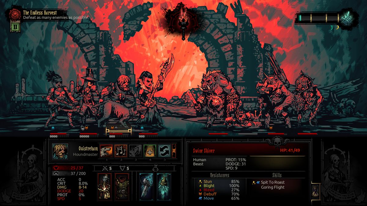 Darkest Dungeon: The Color of Madness Screenshot (Steam)