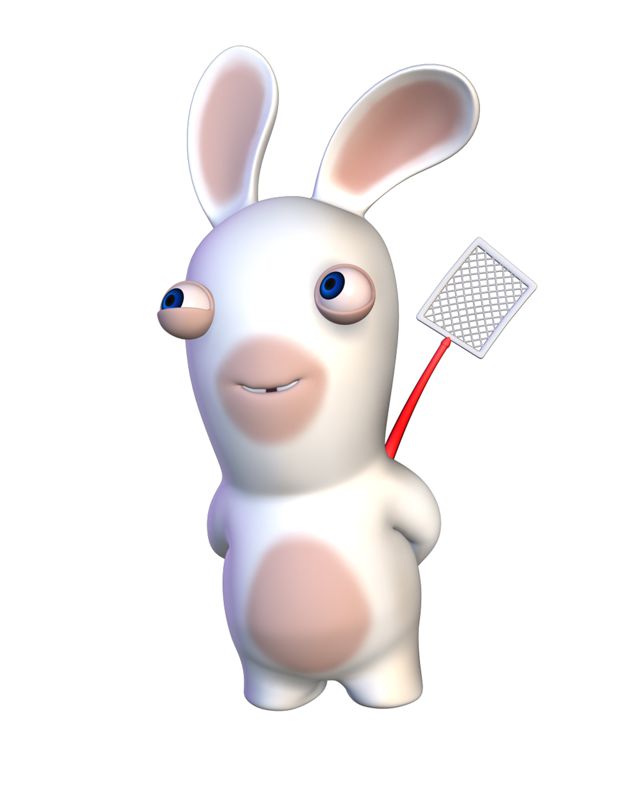 Rayman: Raving Rabbids Render (Nintendo Wii Preview CD): Bunny Wise