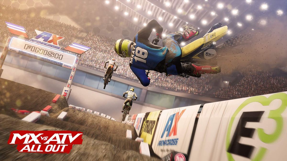 MX vs ATV All Out: 2018 AMA Arenacross Screenshot (PlayStation Store)