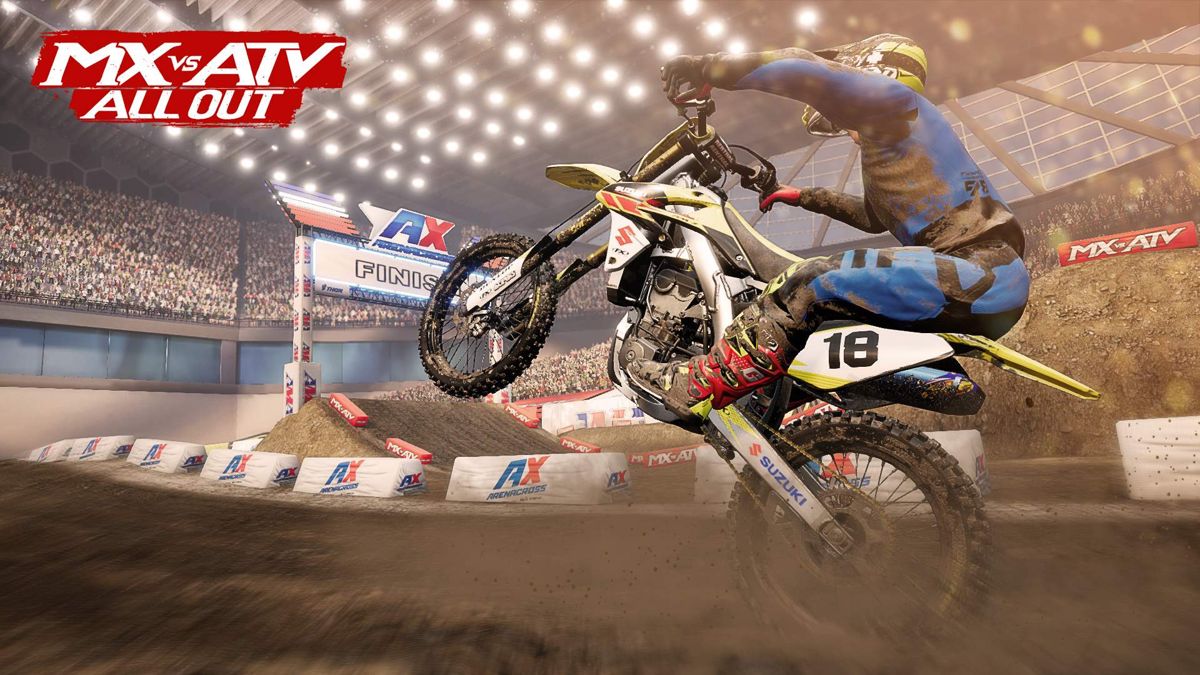 MX vs ATV All Out: 2018 AMA Arenacross Screenshot (Steam)