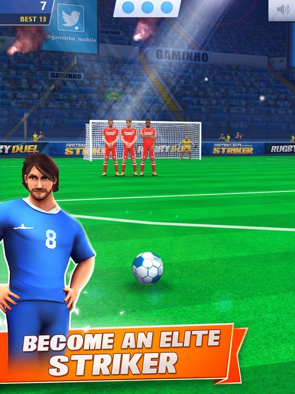 Football Elite Striker Screenshot (iTunes Store)