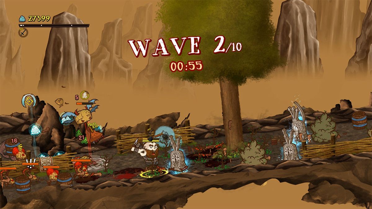 Die for Valhalla! Screenshot (PlayStation.com)