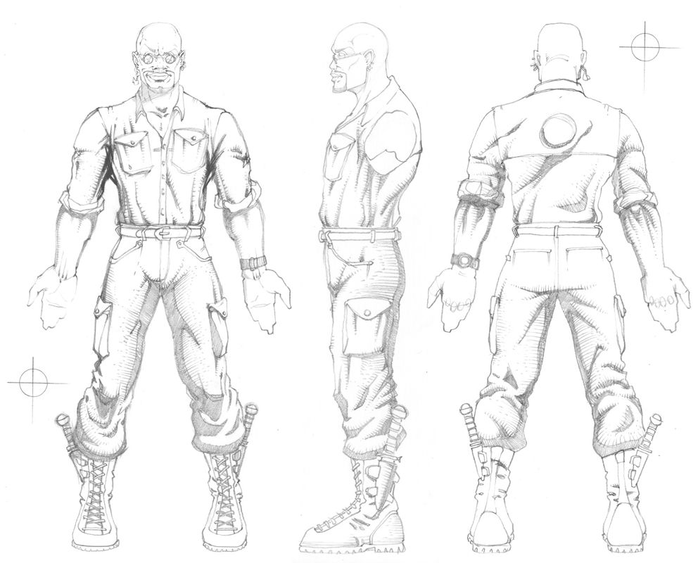 Army Men: Sarge's Heroes 2 Concept Art (Army Men Digital Press Kit 2000): Riff FB