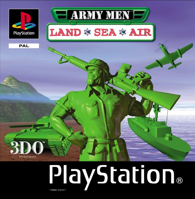 Army Men: World War - Land Sea Air Other (Army Men Digital Press Kit 2000): Box Final