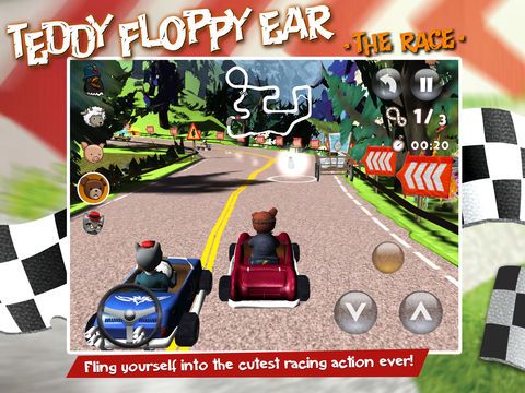 Teddy Floppy Ear: The Race Screenshot (iTunes Store)