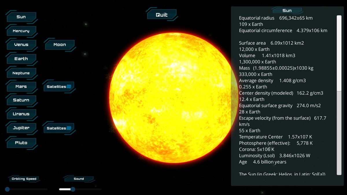 Solar System Screenshot (Steam)