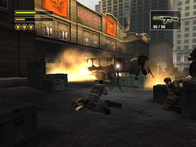 Freedom Fighters Screenshot (Electronic Arts UK Press Extranet): Gumbo 26/8/2003