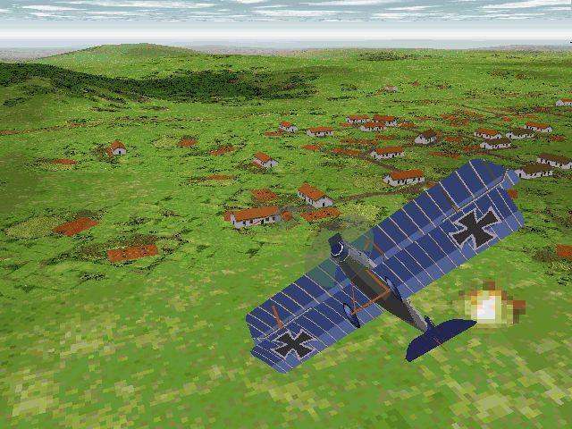 Red Baron II Screenshot (Official screenshots included with Red Baron With Mission Builder (1997)): 119