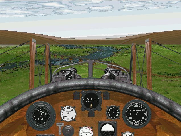 Red Baron II Screenshot (Official screenshots included with Red Baron With Mission Builder (1997)): 111