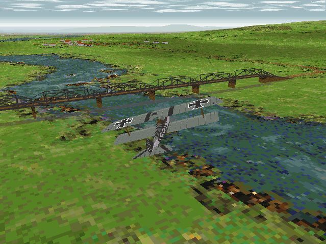 Red Baron II Screenshot (Official screenshots included with Red Baron With Mission Builder (1997)): 113