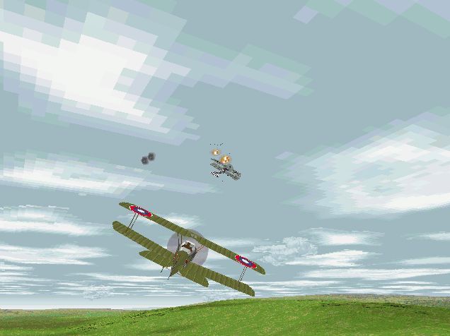 Red Baron II Screenshot (Official screenshots included with Red Baron With Mission Builder (1997)): 118