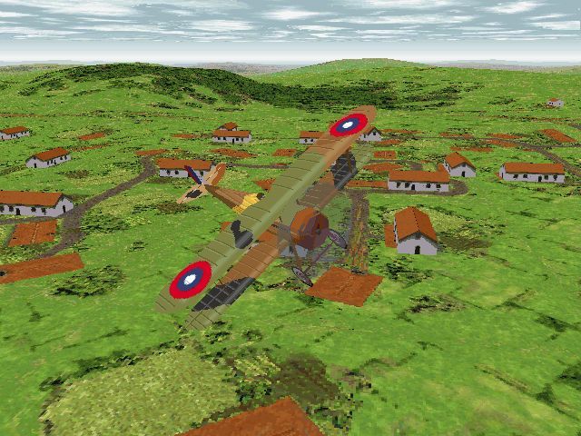 Red Baron II Screenshot (Official screenshots included with Red Baron With Mission Builder (1997)): 120