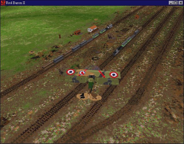 Red Baron II Screenshot (Official screenshots included with Red Baron With Mission Builder (1997)): 124
