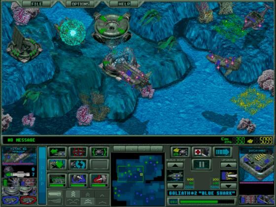 Submarine Titans Screenshot (PC Multimedia & Entertainment Magazine preview, 1997-02-23)