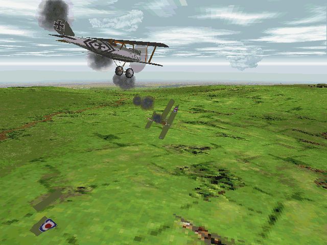 Red Baron II Screenshot (Official screenshots included with Red Baron With Mission Builder (1997)): 117