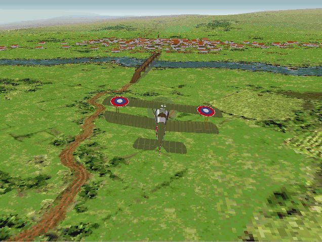 Red Baron II Screenshot (Official screenshots included with Red Baron With Mission Builder (1997)): 114